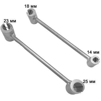 Инструменты для регулировки дверных петель Maestro Porta, 18/14мм и 23/25мм-1